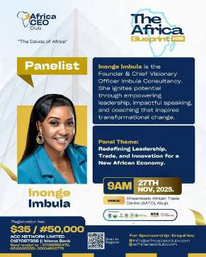 Inonge Imbula — coaching and mentorship